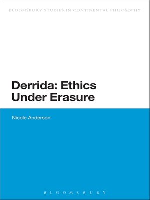 cover image of Derrida